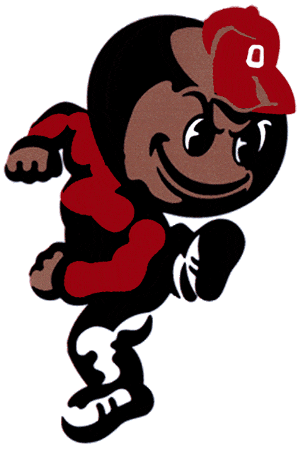 Ohio State Buckeyes 1981-1994 Mascot Logo diy DTF decal sticker